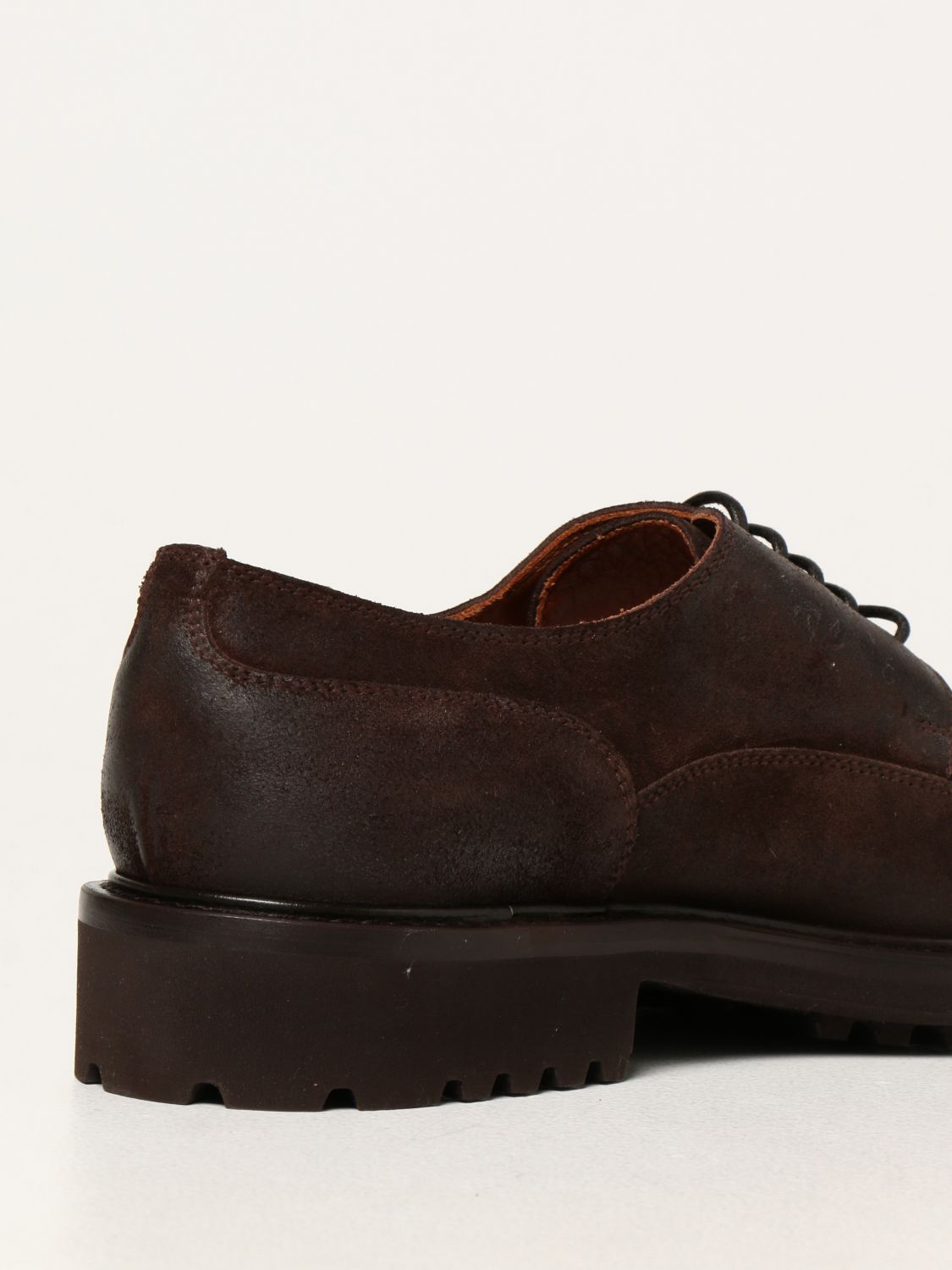 系带鞋 Doucal's: Doucal's系带鞋男士 暗色 3