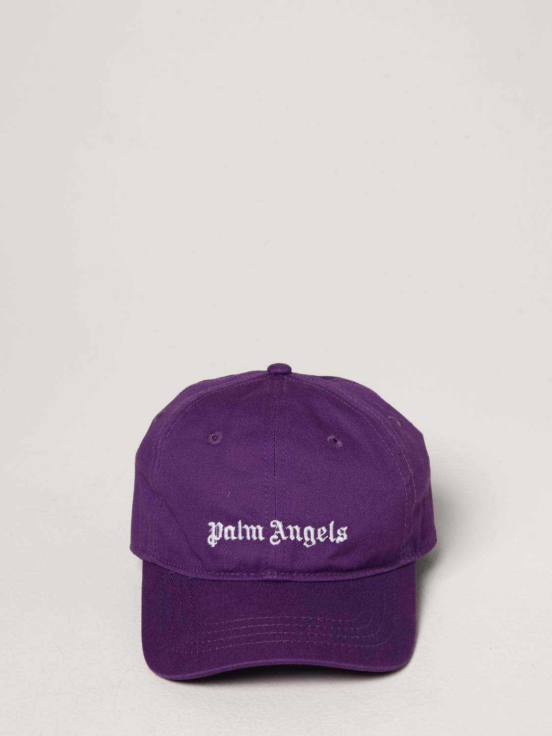 palm angels hat purple