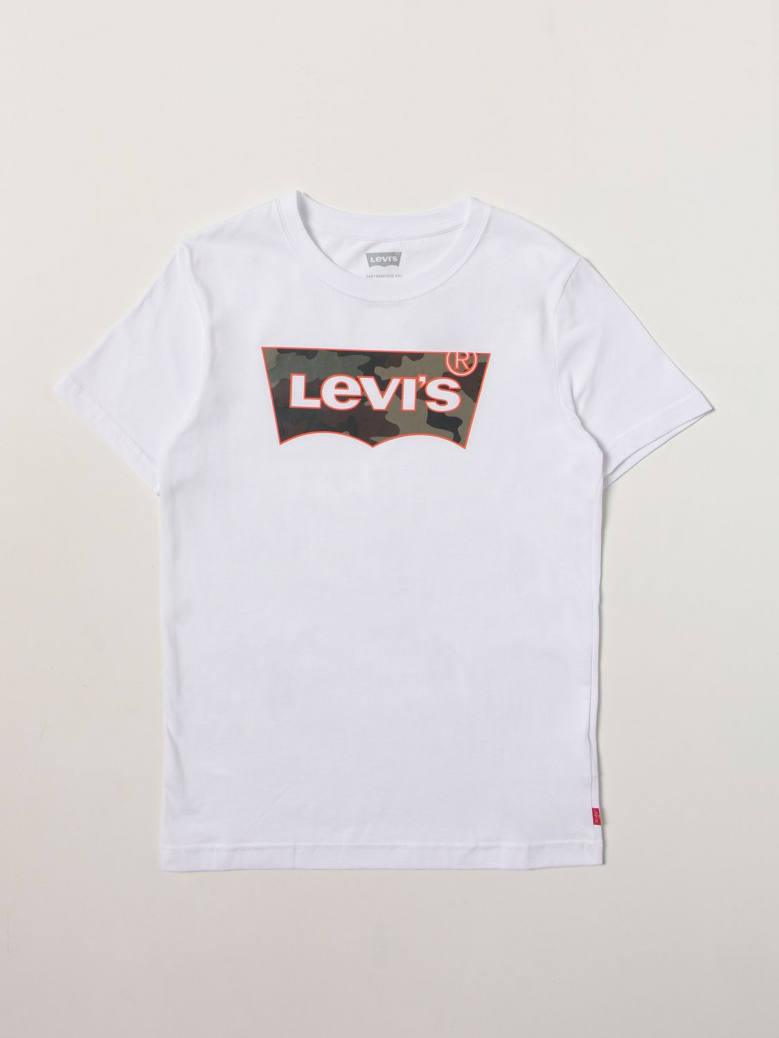 T-Shirt Levi's: T-shirt kinder Levi's weiß 1