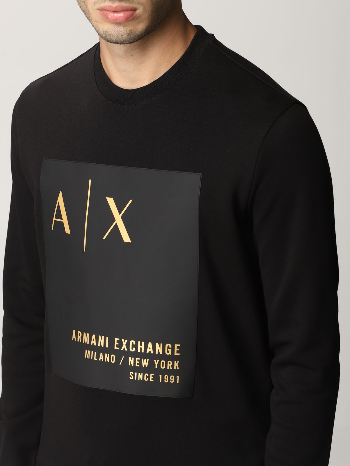 卫衣 Armani Exchange: 卫衣 男士 Armani Exchange 黑色 3