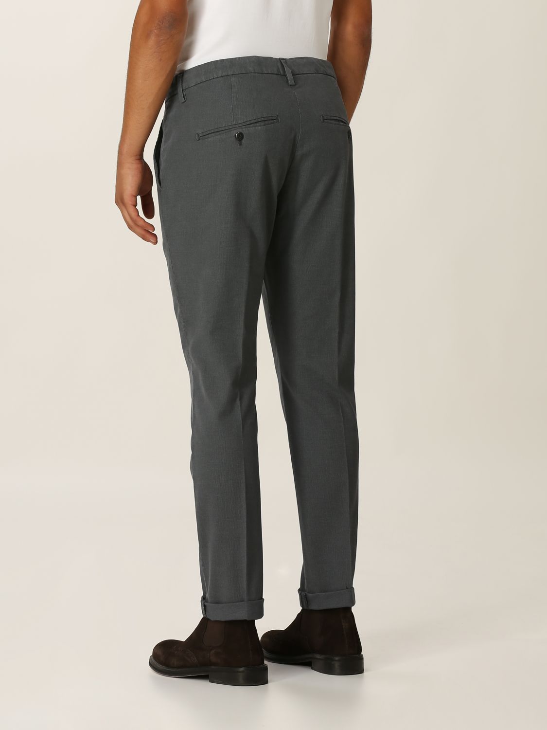 Pantalón Dondup: Pantalón hombre Dondup gris 2