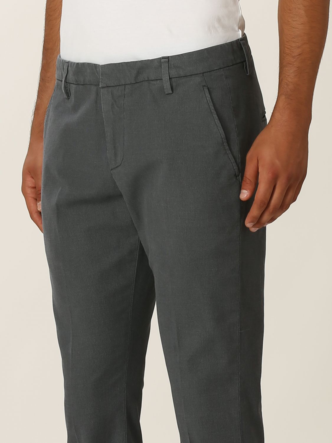 Pantalón Dondup: Pantalón hombre Dondup gris 3