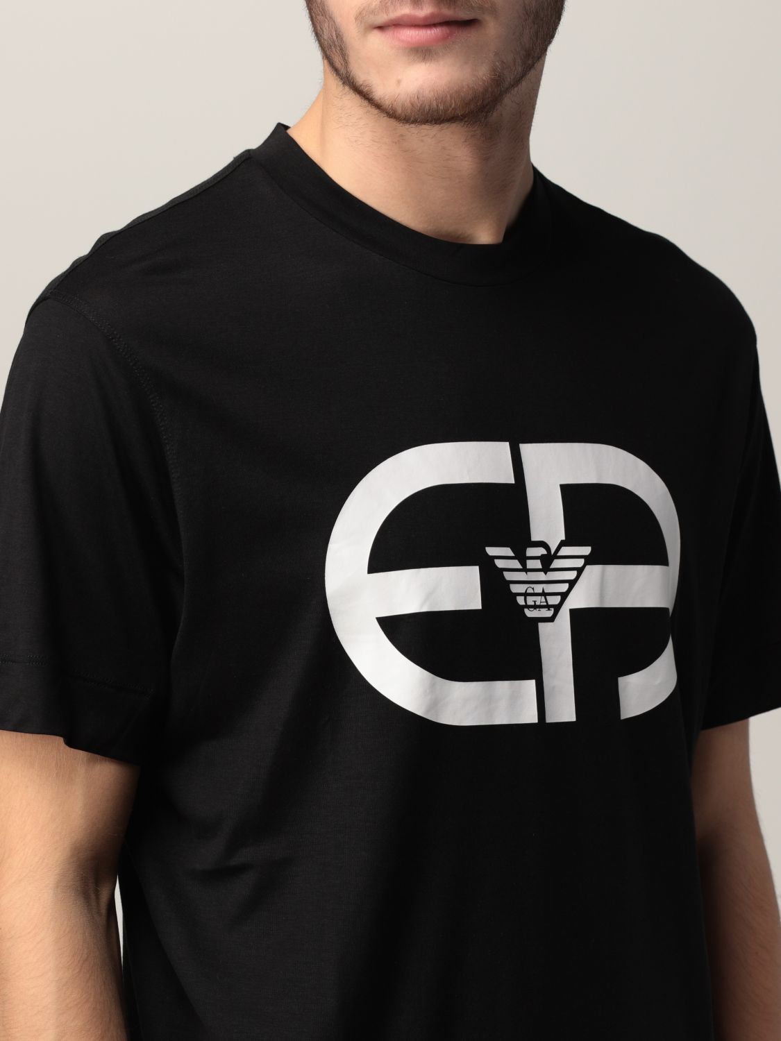 EMPORIO ARMANI: T-shirt with logo | T-Shirt Emporio Armani Men 