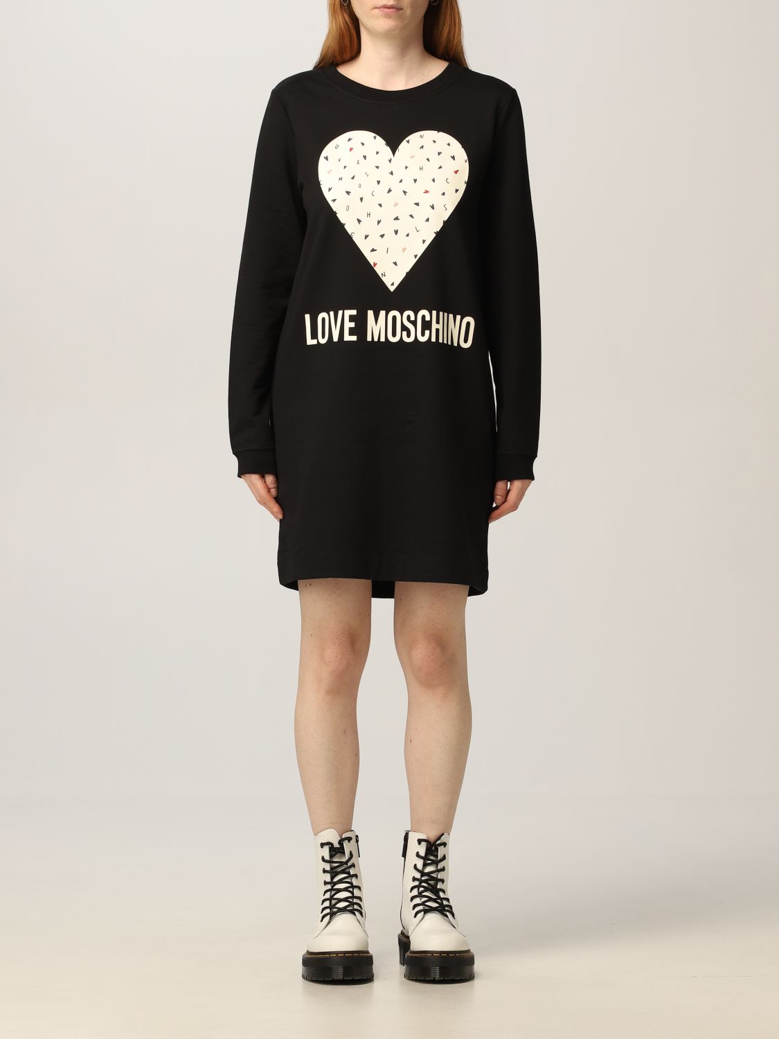 Love Moschino Outlet: dress with prints ...