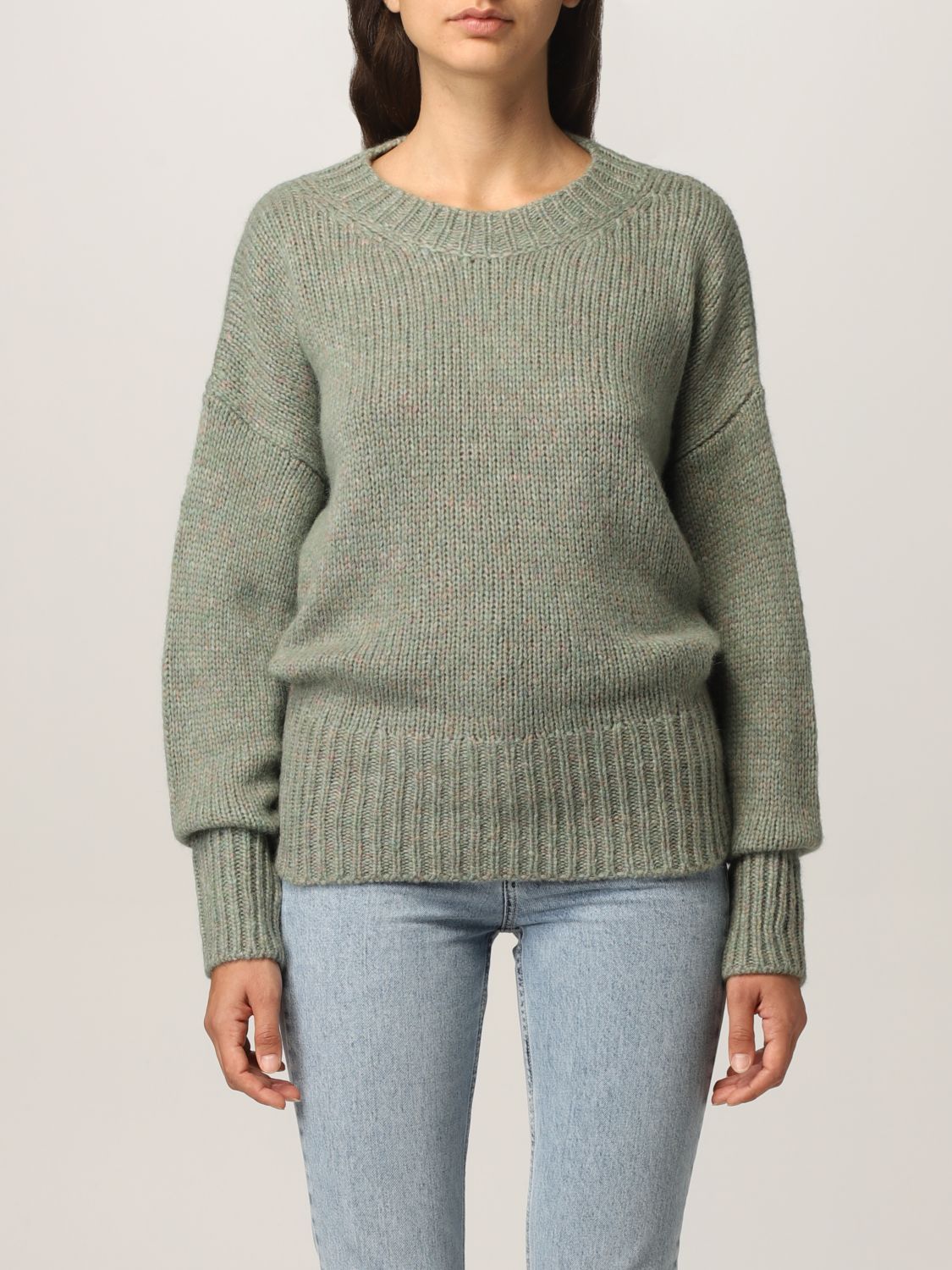 ISABEL MARANT: Sweater women | Sweater Marant Women Green | Marant GIGLIO.COM