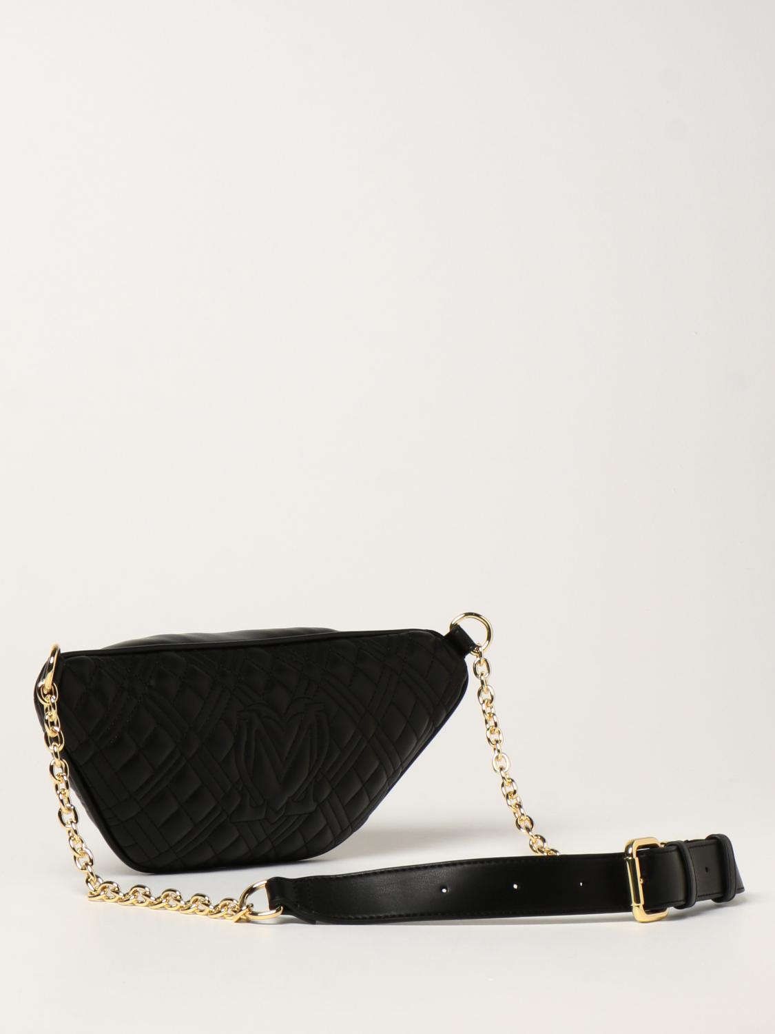LOVE MOSCHINO belt bag in quilted synthetic leather Belt Bag Love