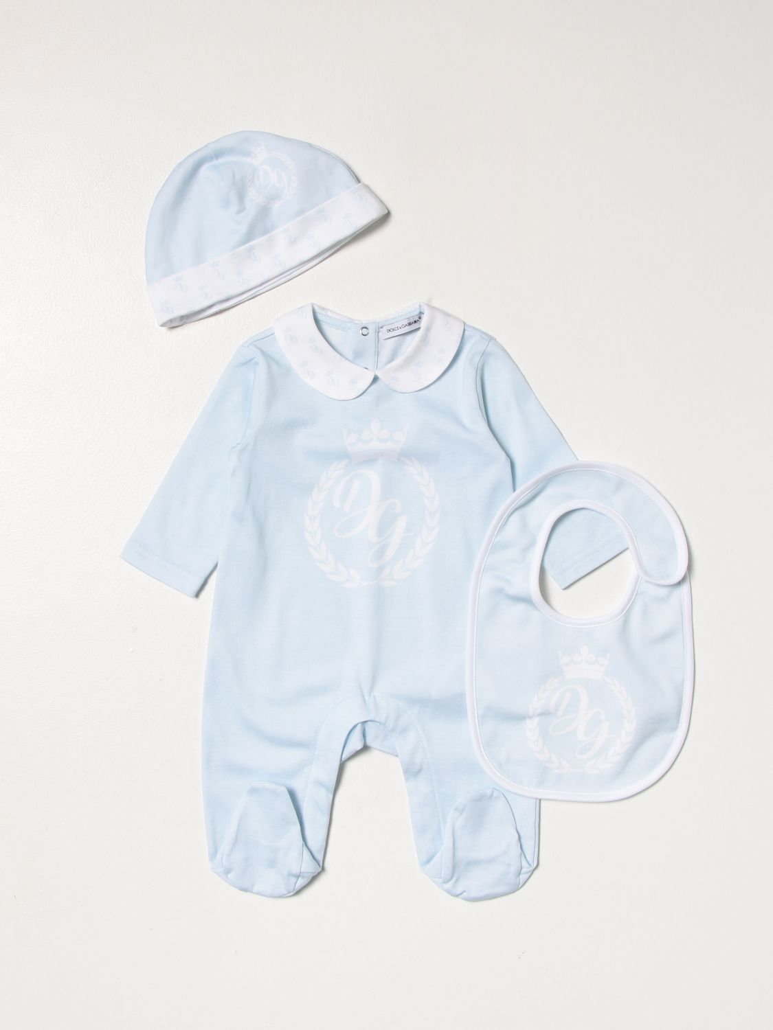 婴儿全身套装 Dolce & Gabbana: 连体衣 儿童 Dolce & Gabbana 浅蓝色 1