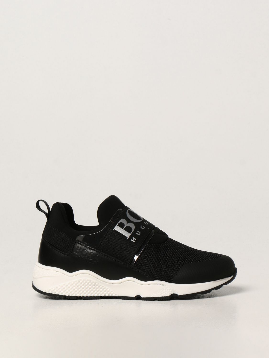 Inaccurate Roasted Sacrifice HUGO BOSS: slip on sneakers - Black | Hugo Boss shoes J29T93 online on  GIGLIO.COM