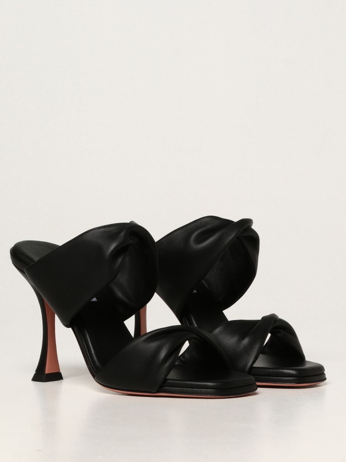 High heel shoes Aquazzura: Aquazzura sandals in nappa leather black 2
