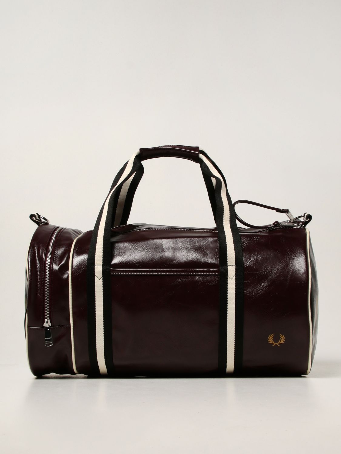FRED PERRY: travel bag for man - Burgundy | Fred Perry travel bag L2228 ...