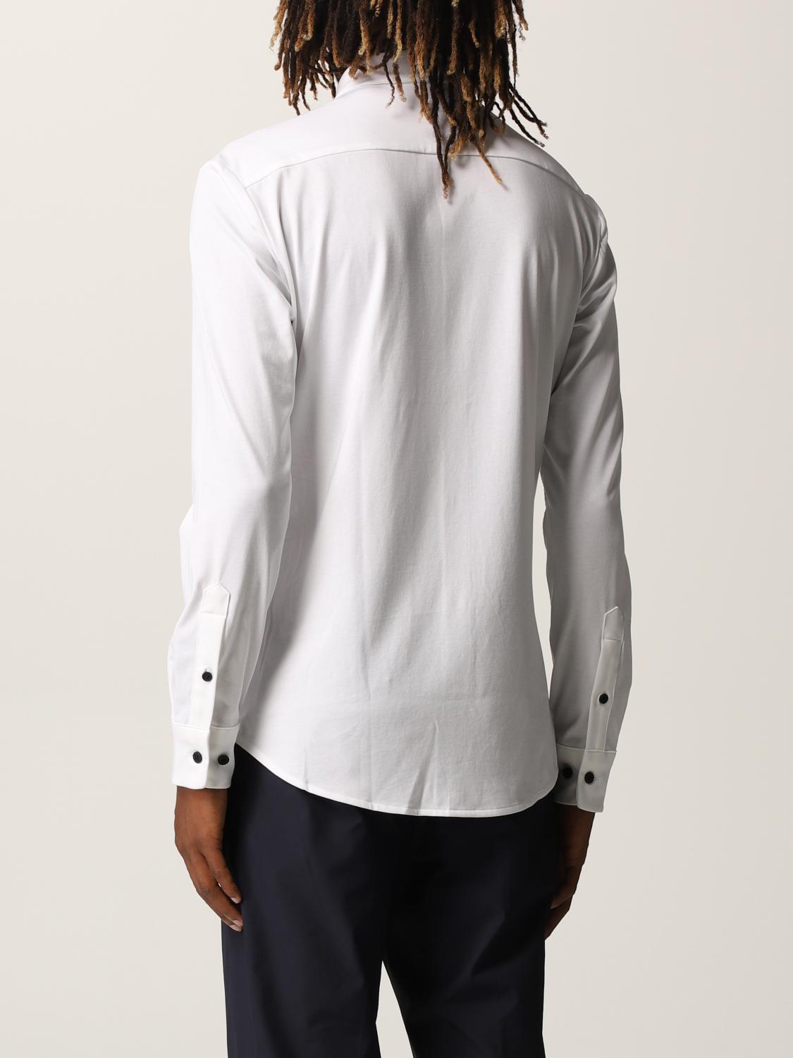 camisa hugo boss blanca