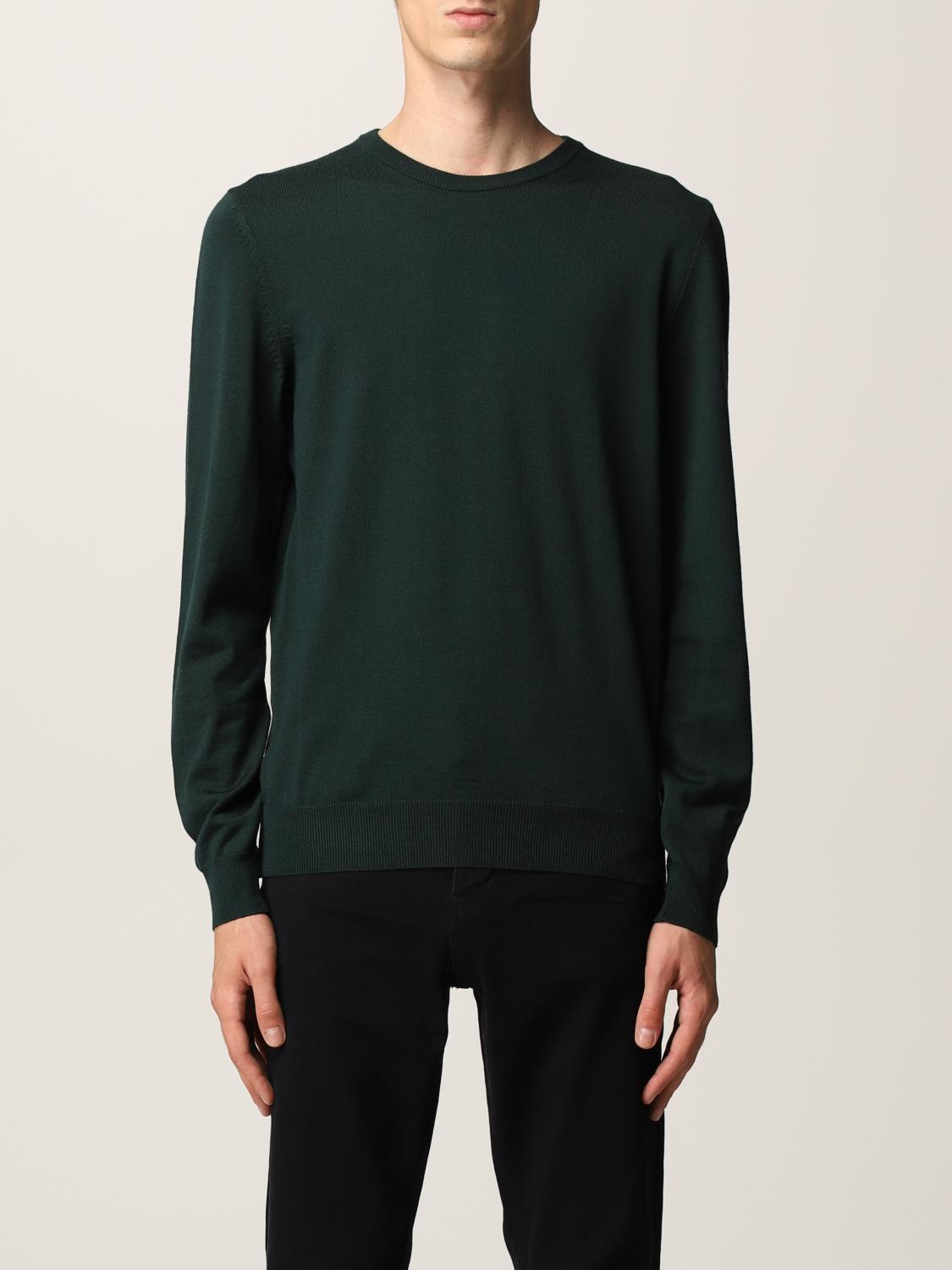 hugo boss zip through sweatshirt