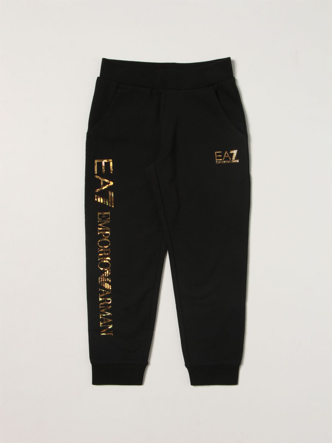 Pants Ea7: Pants kids Emporio Armani black 1
