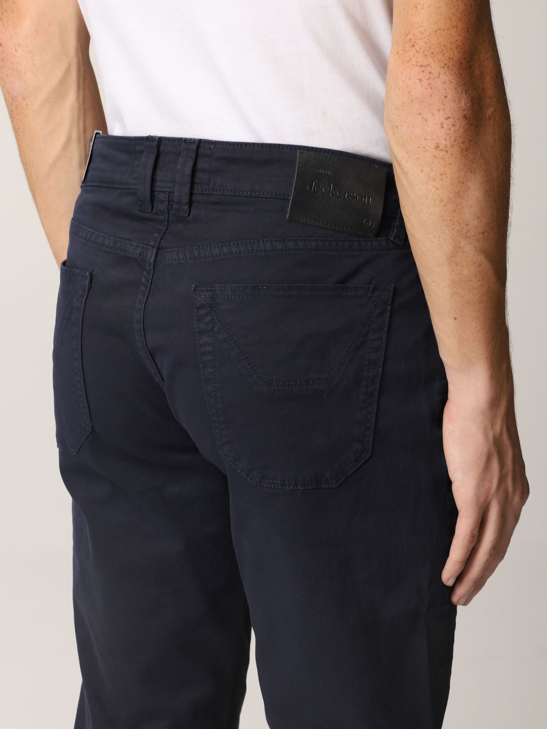 Pantalone Jeckerson: Pantalone Jeckerson a 5 tasche blue 3
