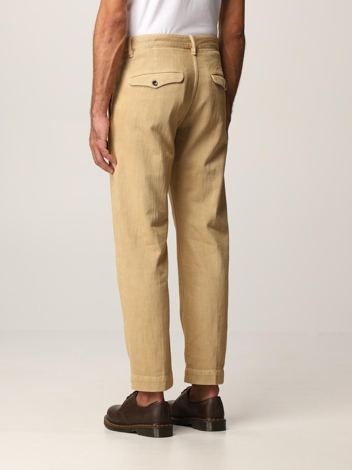 NINE IN THE MORNING: Jeans hombre - Beige | Jeans Nine In The Morning  9FW21TI06 GIGLIO.COM