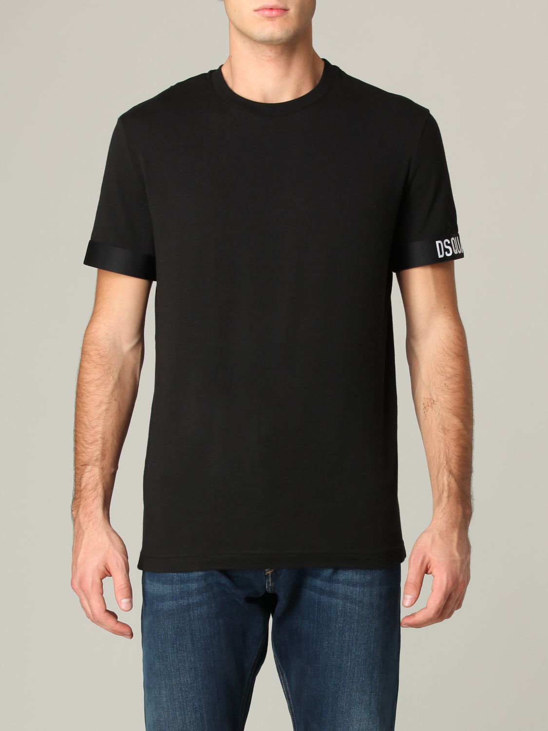 T-shirt Dsquared2: Pull homme Dsquared2 noir 1