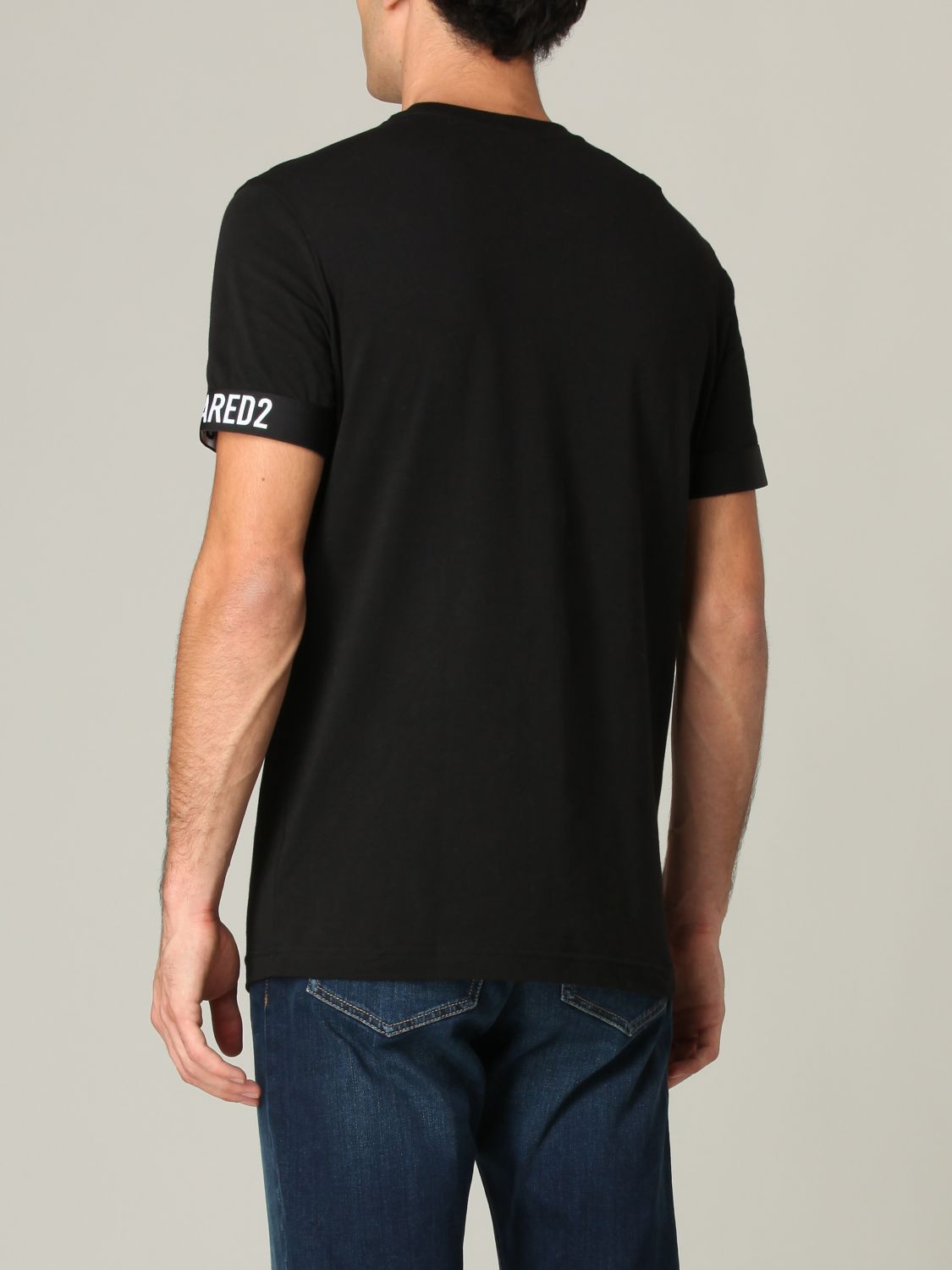 T-shirt Dsquared2: Pull homme Dsquared2 noir 2