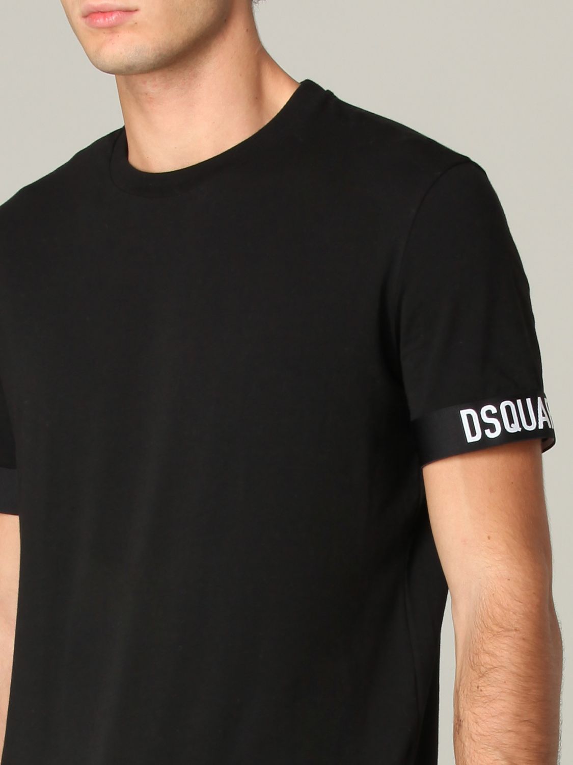T-shirt Dsquared2: Pull homme Dsquared2 noir 3