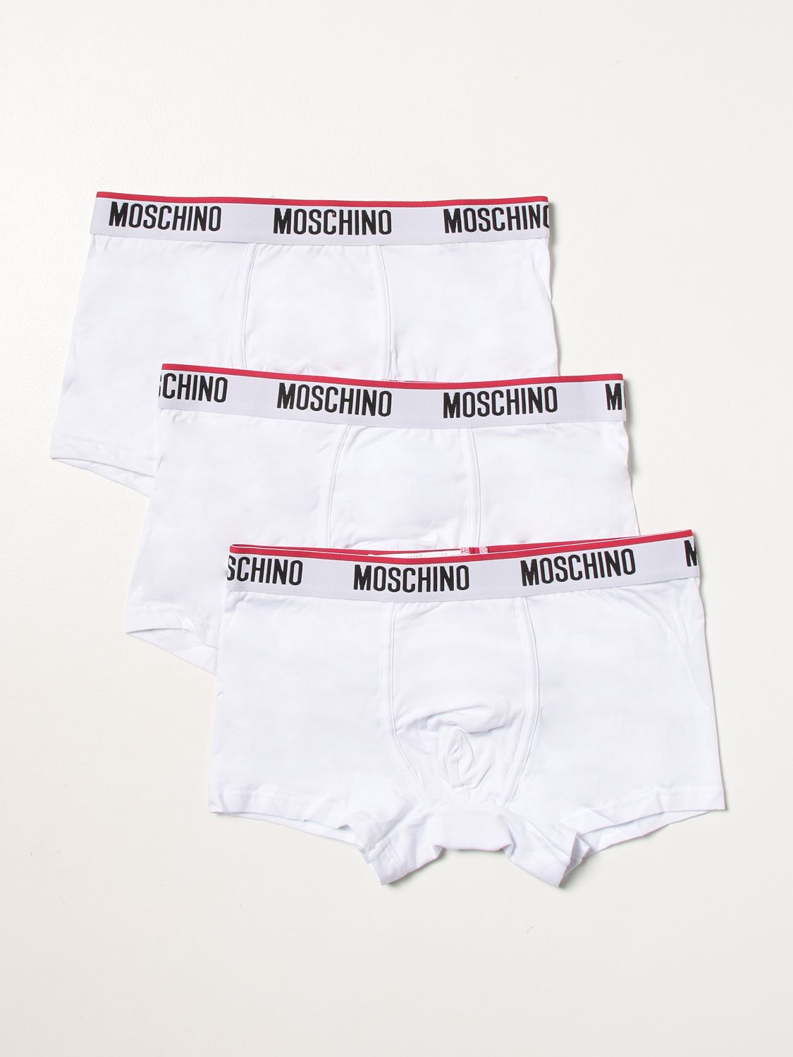 Нижнее бельё Moschino Underwear: Нижнее бельё Мужское Moschino Underwear белый 1