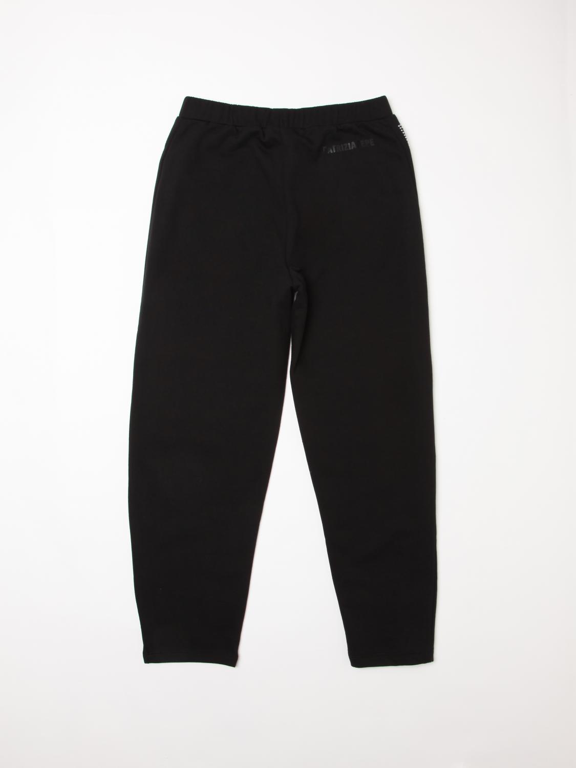 PATRIZIA PEPE: Trousers kids - Black | Trousers Patrizia Pepe FP02 2290  GIGLIO.COM