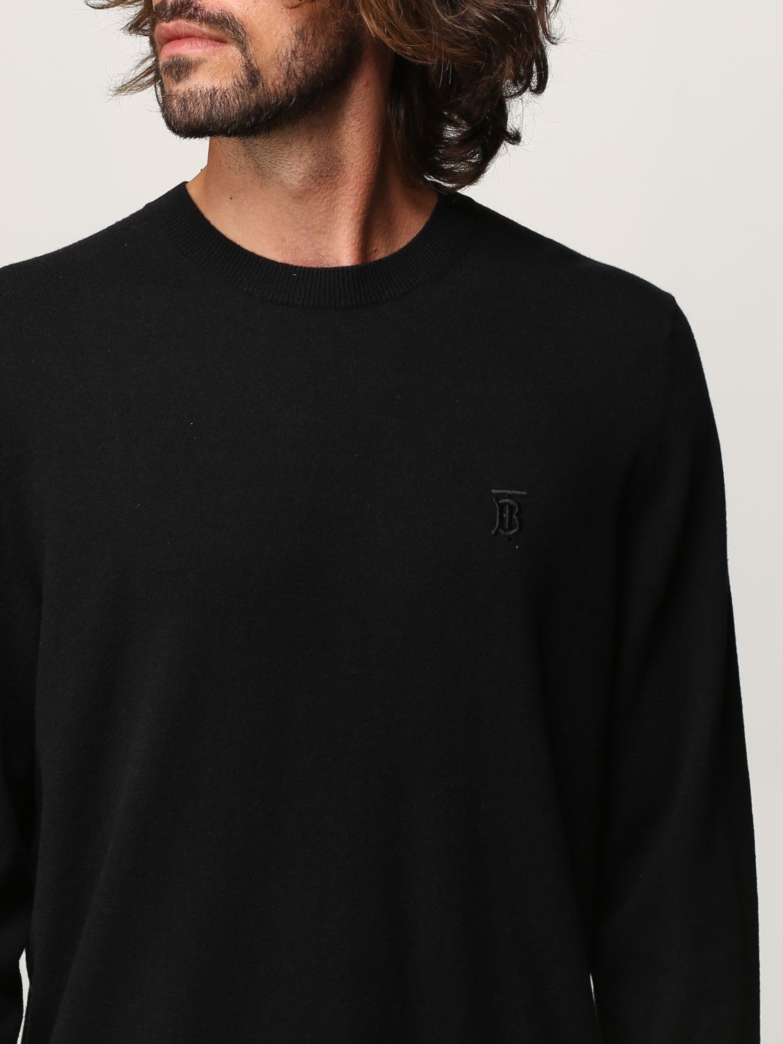 burberry sweater black