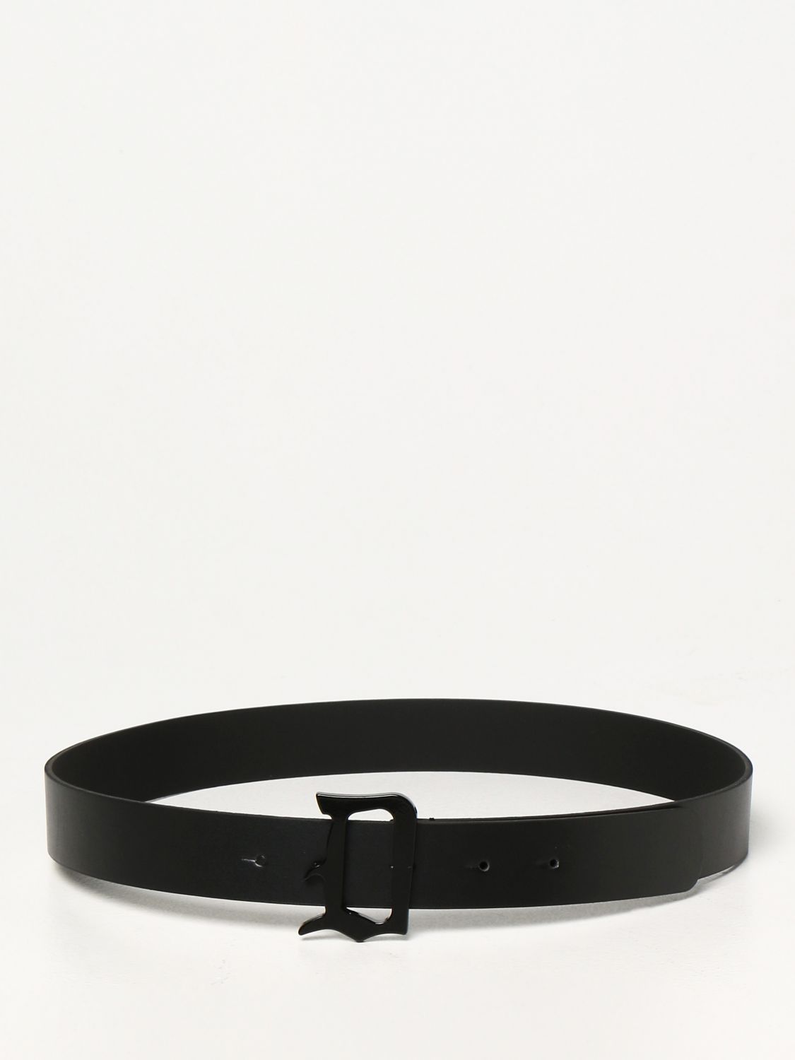 Belt Dondup: Dondup belt with buckle black 1