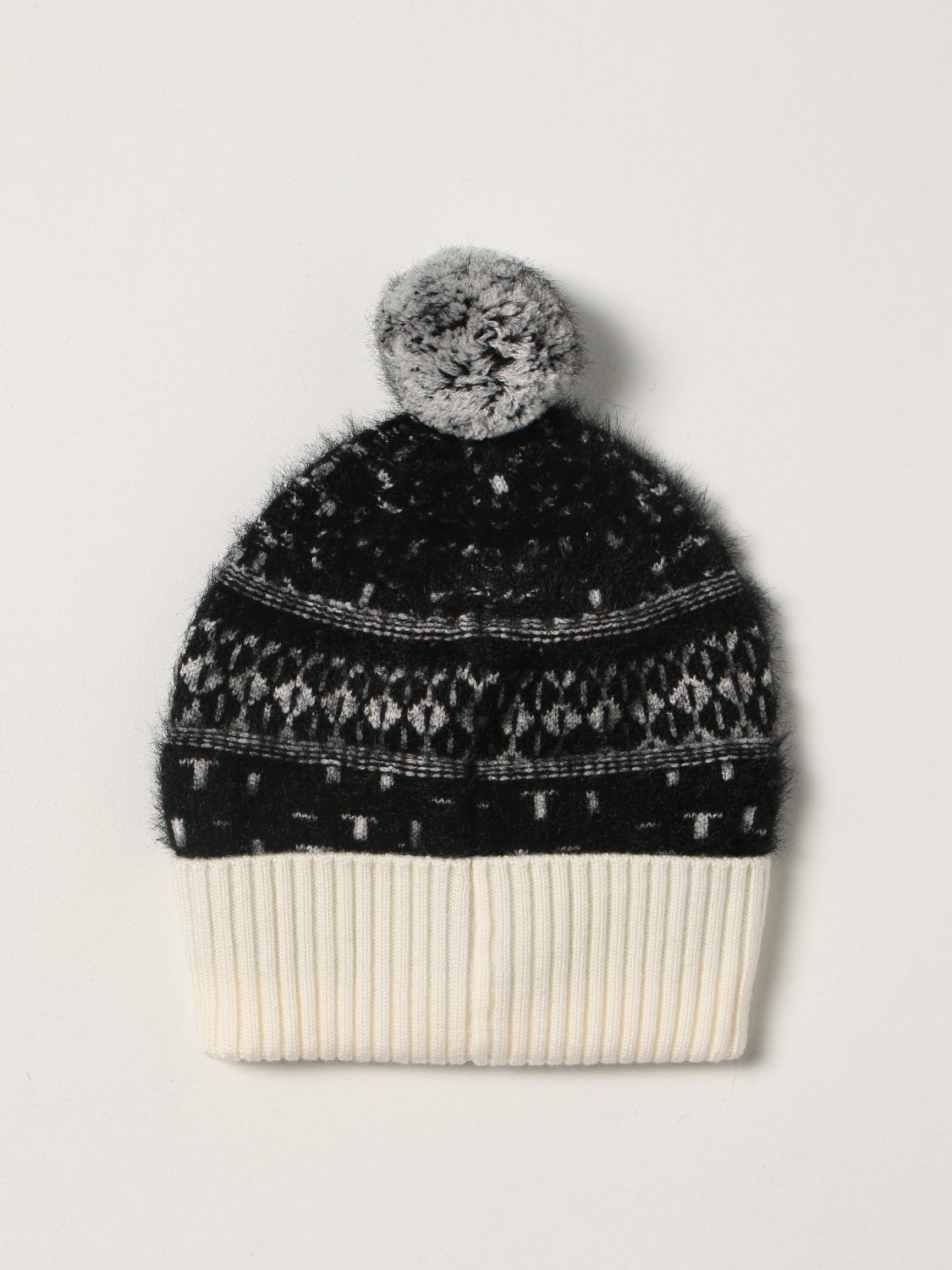 moncler beanie hat white