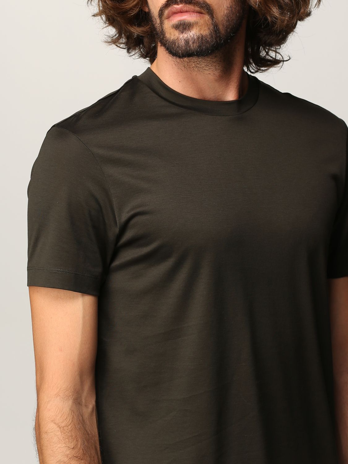 armani plain t shirt