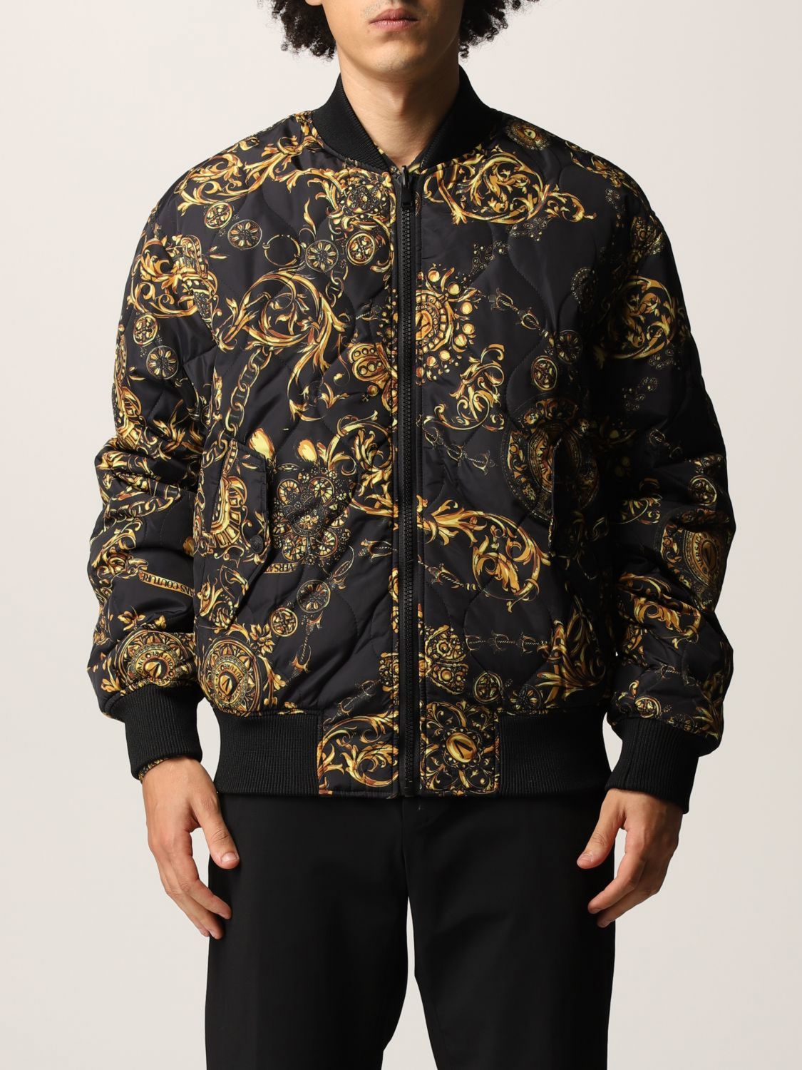 Structureel Ochtend Gluren VERSACE JEANS COUTURE: jacket for man - Multicolor | Versace Jeans Couture  jacket 71GAS407CQS00 online on GIGLIO.COM