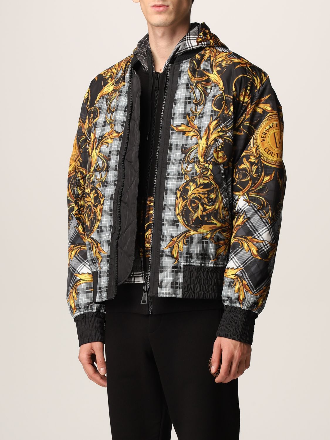 VERSACE JEANS COUTURE: jacket for man - Multicolor | Versace Jeans ...