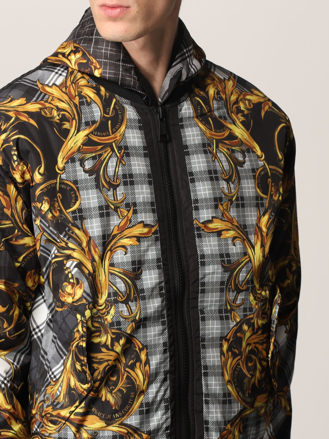 VERSACE JEANS COUTURE: jacket for man - Multicolor | Versace Jeans ...