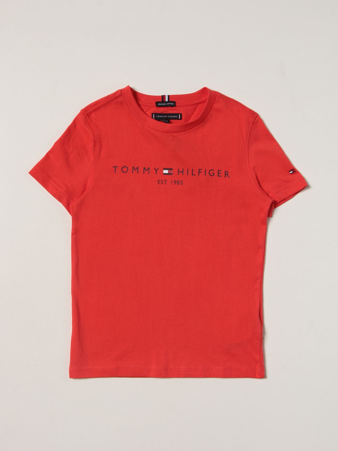 Universel Afledning om forladelse TOMMY HILFIGER: T-shirt kinder | T-Shirt Tommy Hilfiger Kinder Rot | T-Shirt  Tommy Hilfiger KB0KB05844T GIGLIO.COM