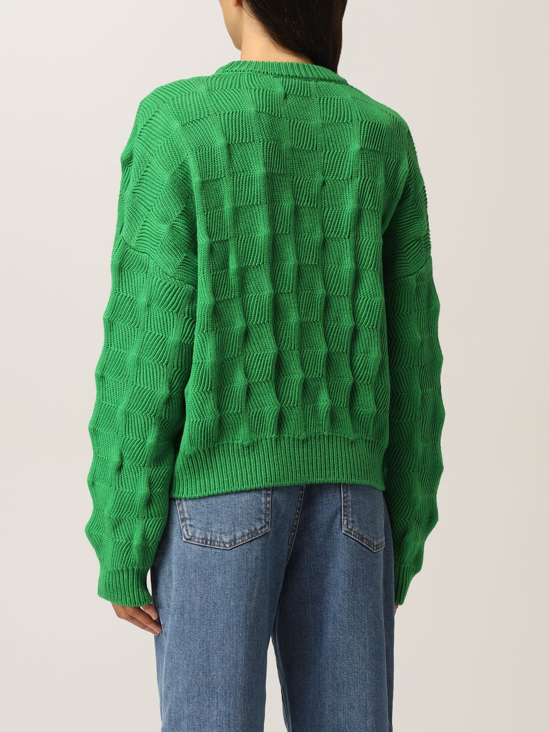 STELLA MCCARTNEY: jumper for women - Green | Stella Mccartney jumper ...