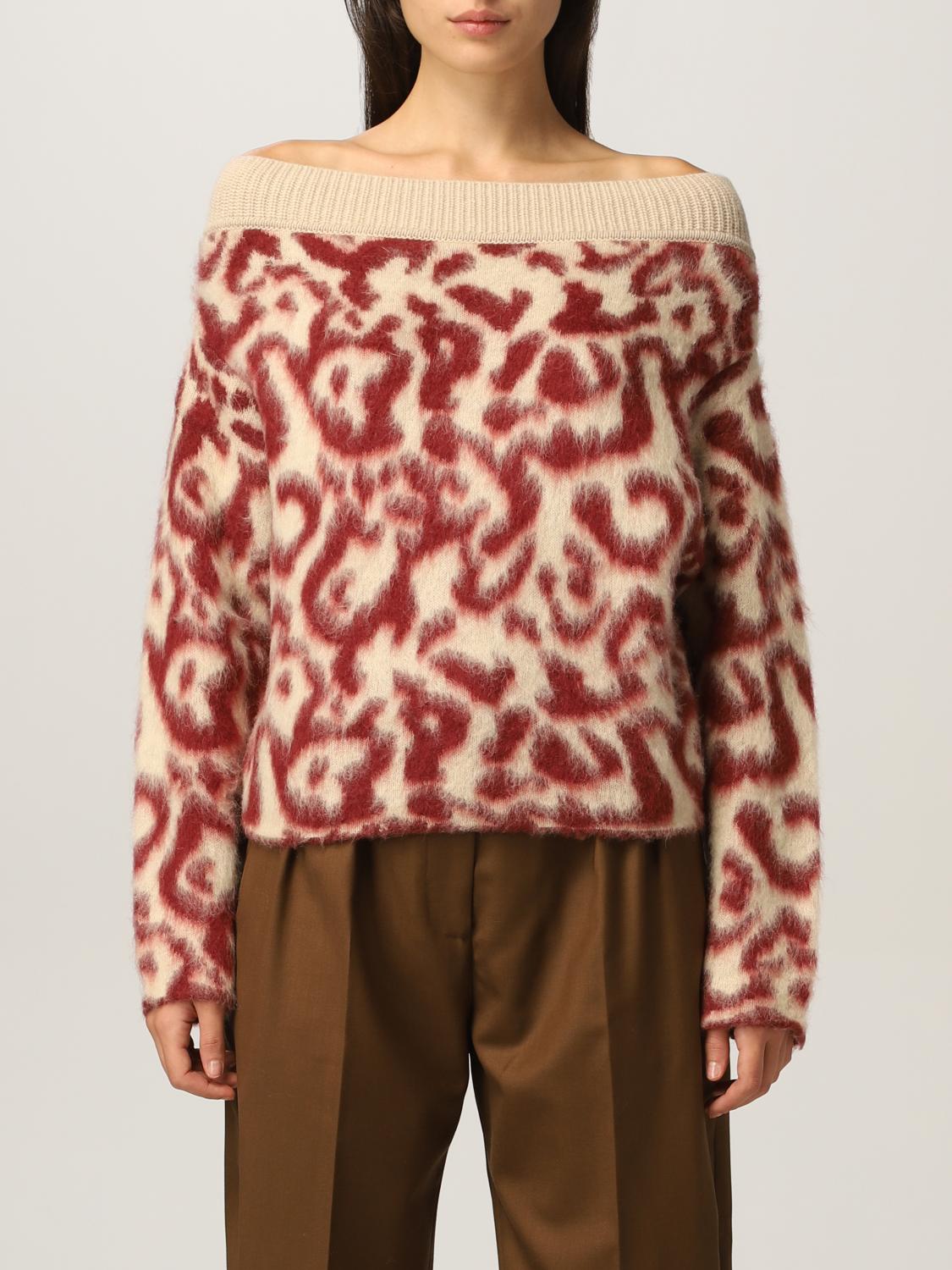Maglione a trecce fucsia di Erika Cavallini, €320 | farfetch.com | Lookastic