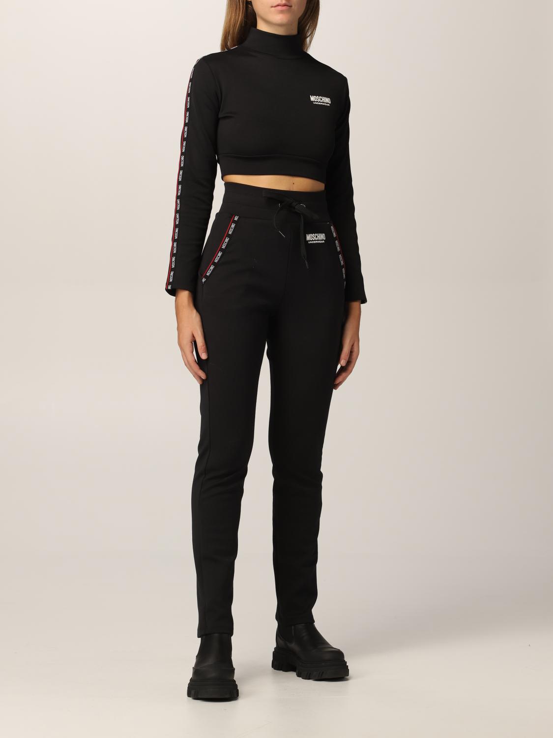 moschino tracksuit womens