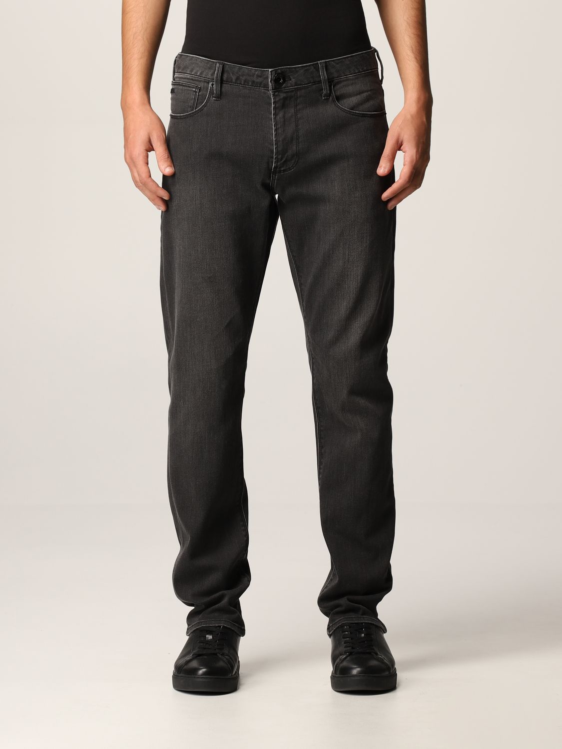 EMPORIO ARMANI: 5-pocket jeans - Denim | Emporio Armani jeans 6K1J06 ...
