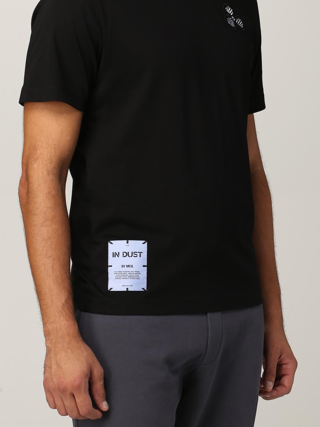 mcq black t shirt