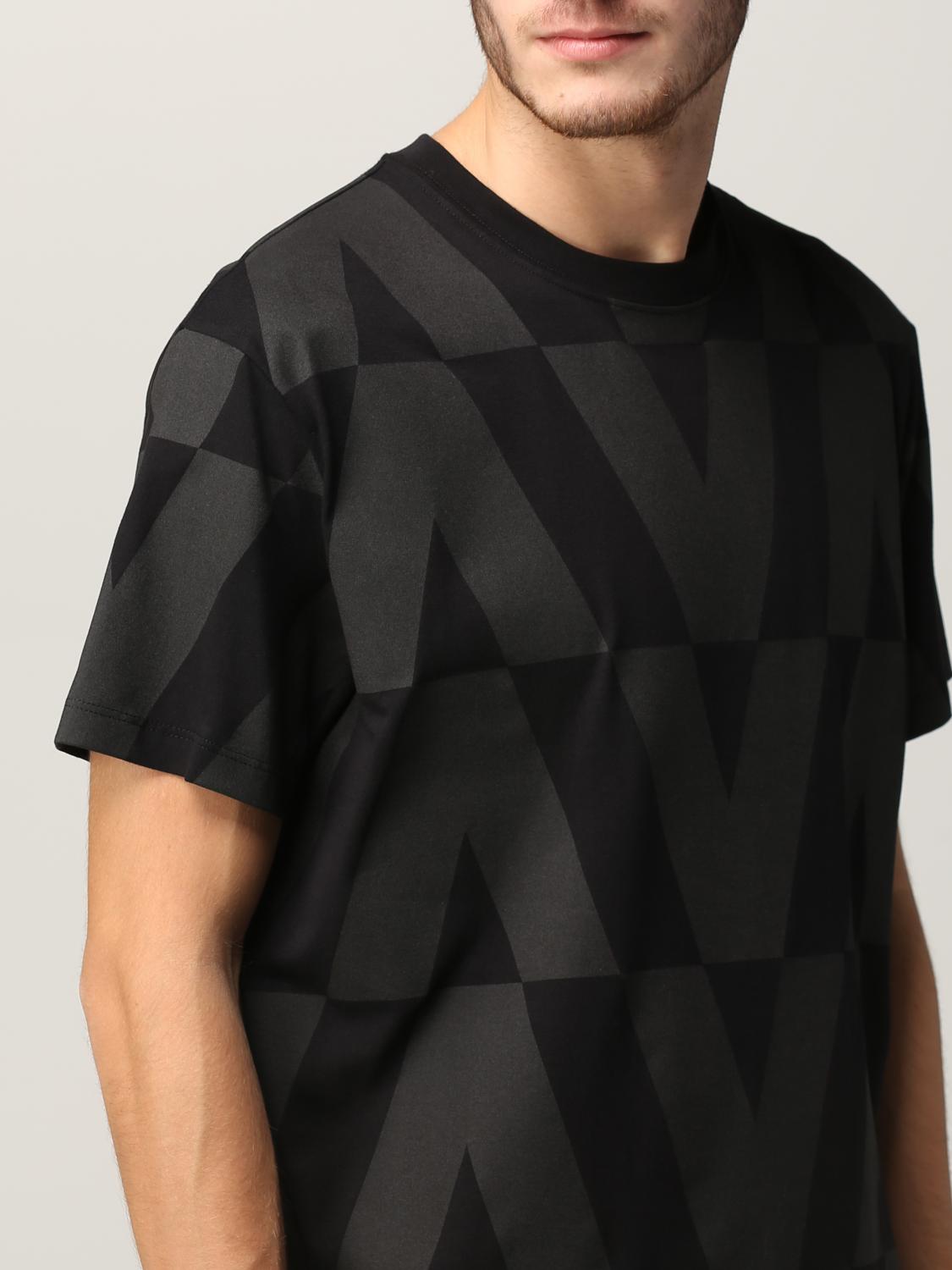 mens black valentino t shirt