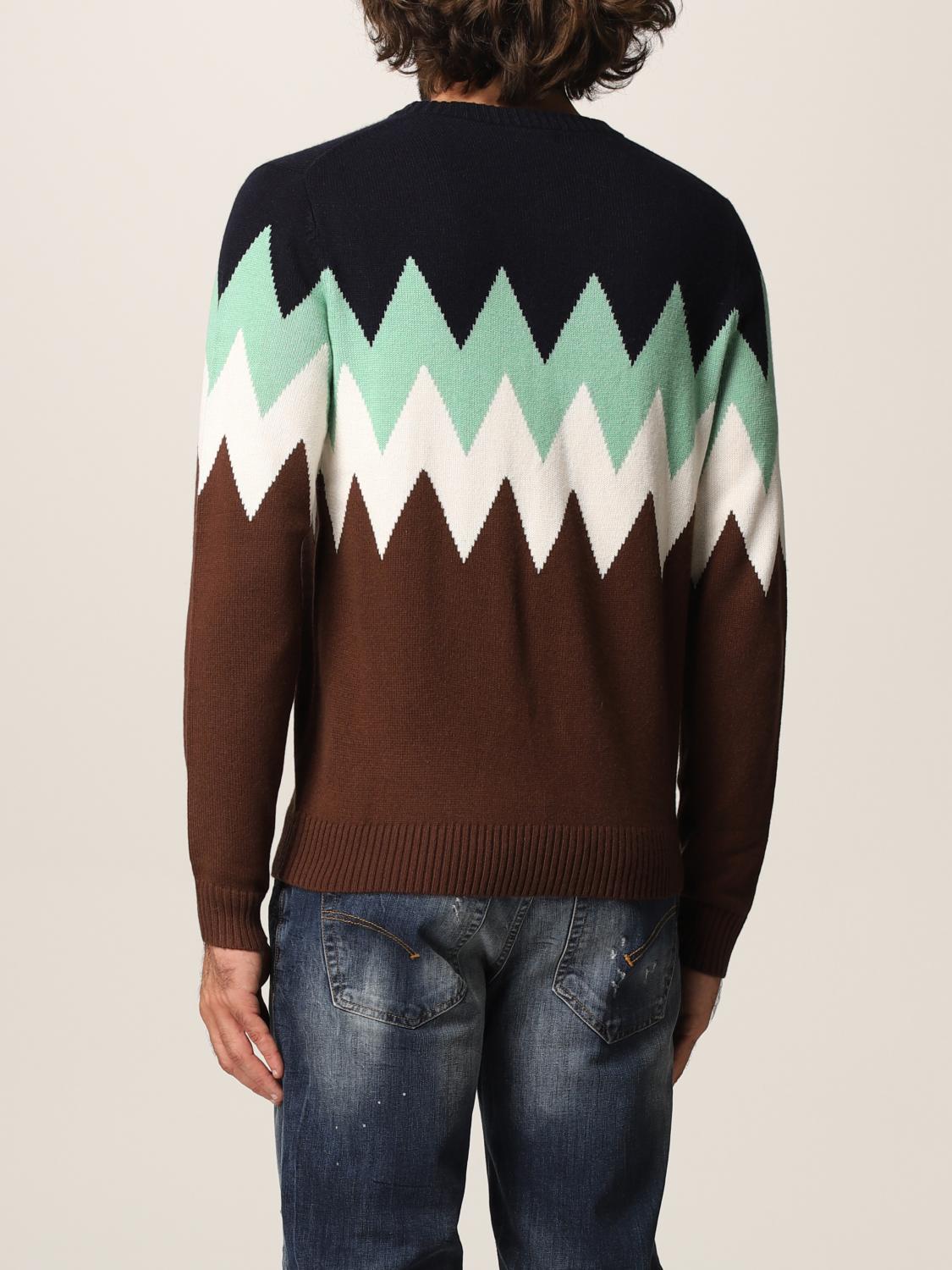 Sun 68 Outlet: Maglia uomo - Marrone | Maglia Sun 68 K41148 GIGLIO.COM