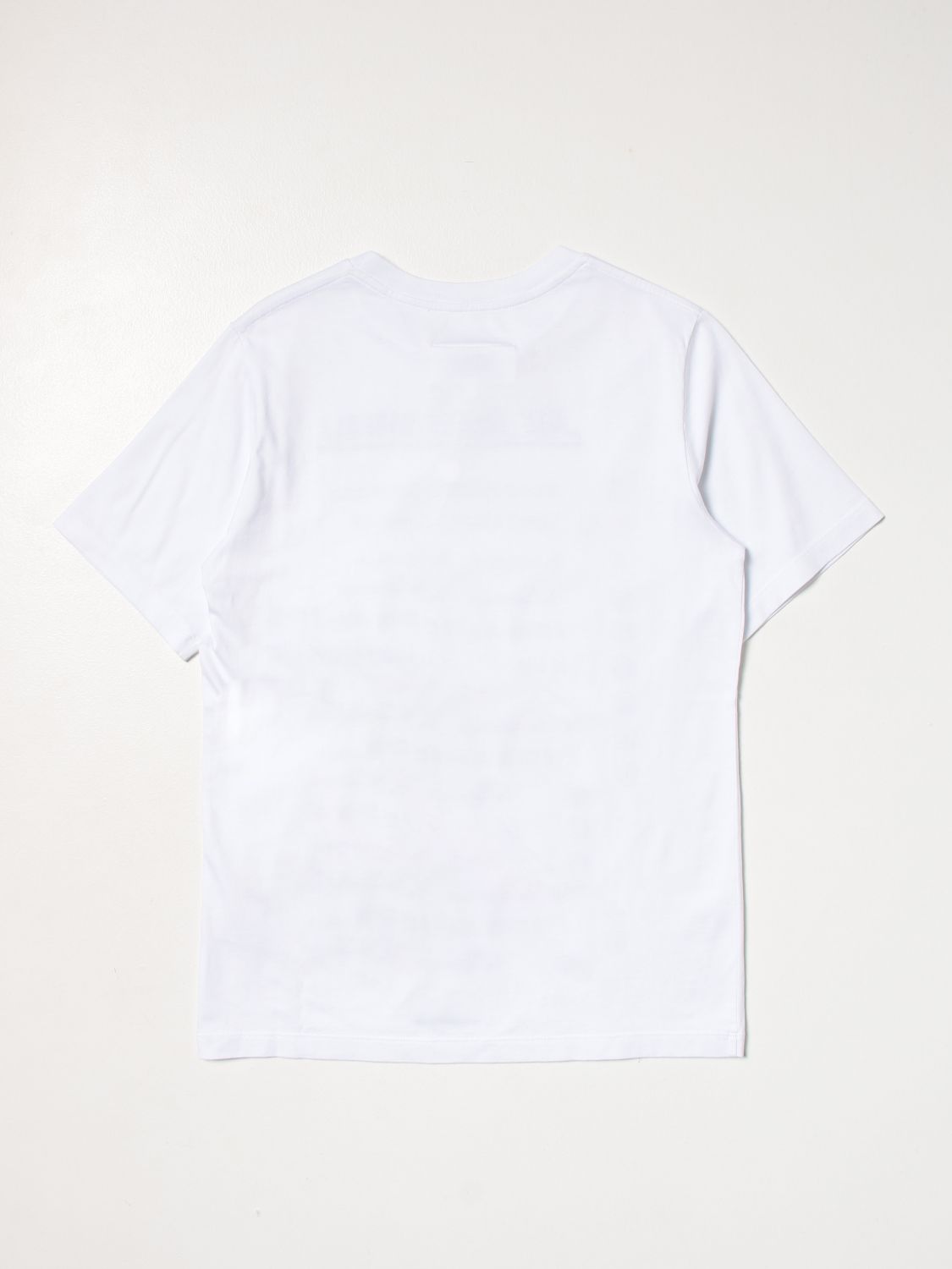 T-shirt Mm6 Maison Margiela: T-shirt Mm6 Maison Margiela in cotone con logo bianco 2