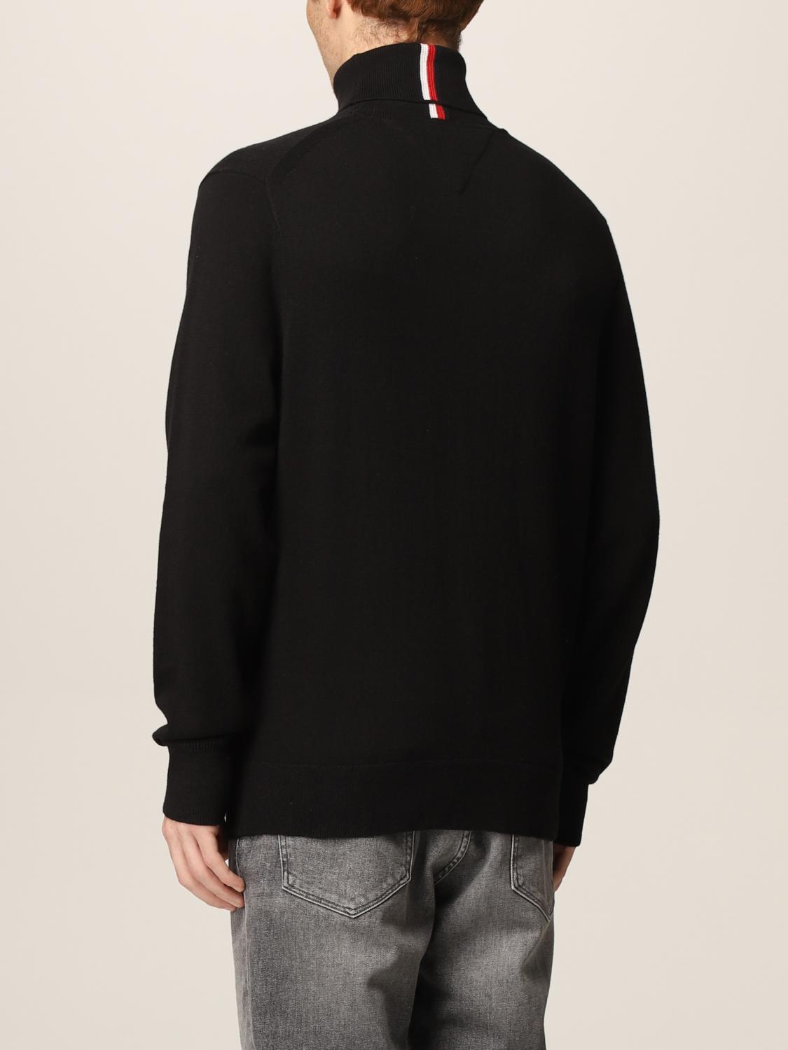 tommy hilfiger sweater zip up