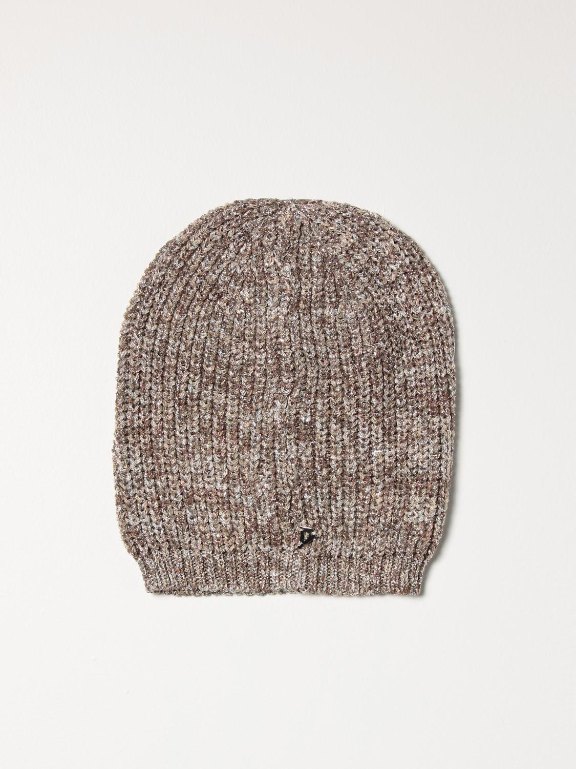 DONDUP: Cappello a berretto | Cappello Dondup Donna Cammello | Cappello  Dondup WQ092Y00503XXX GIGLIO.COM