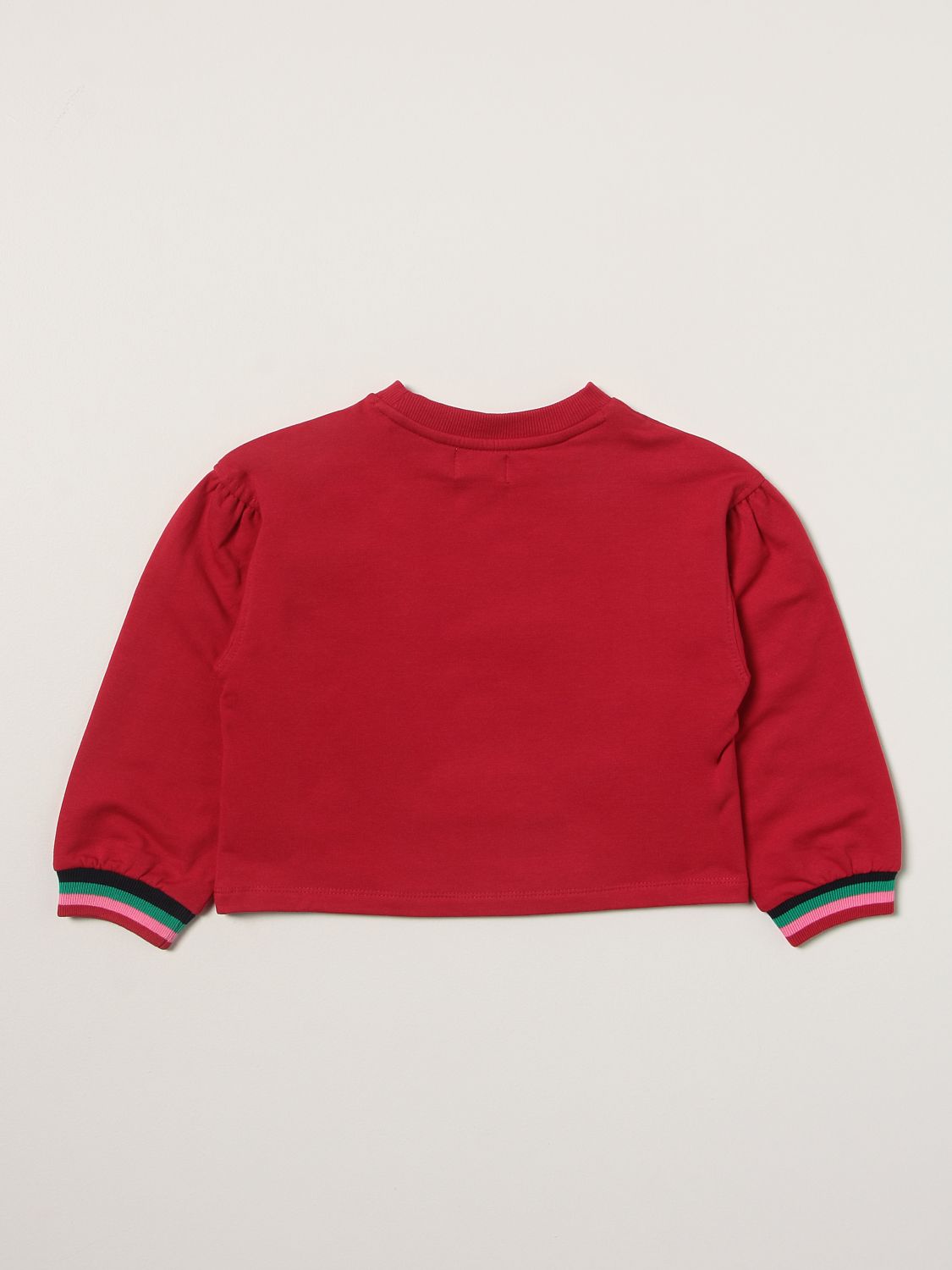 Sweater Liu Jo: Liu Jo Me Against You sweatshirt in cotton with print red 2