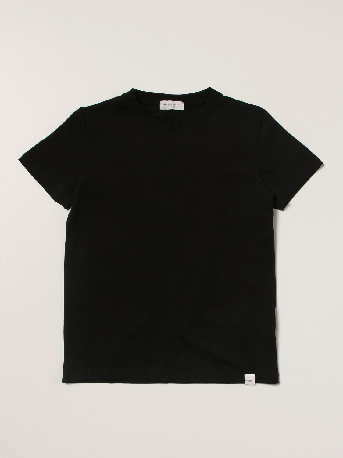 Camiseta Paolo Pecora: Camiseta niños Paolo Pecora negro 1