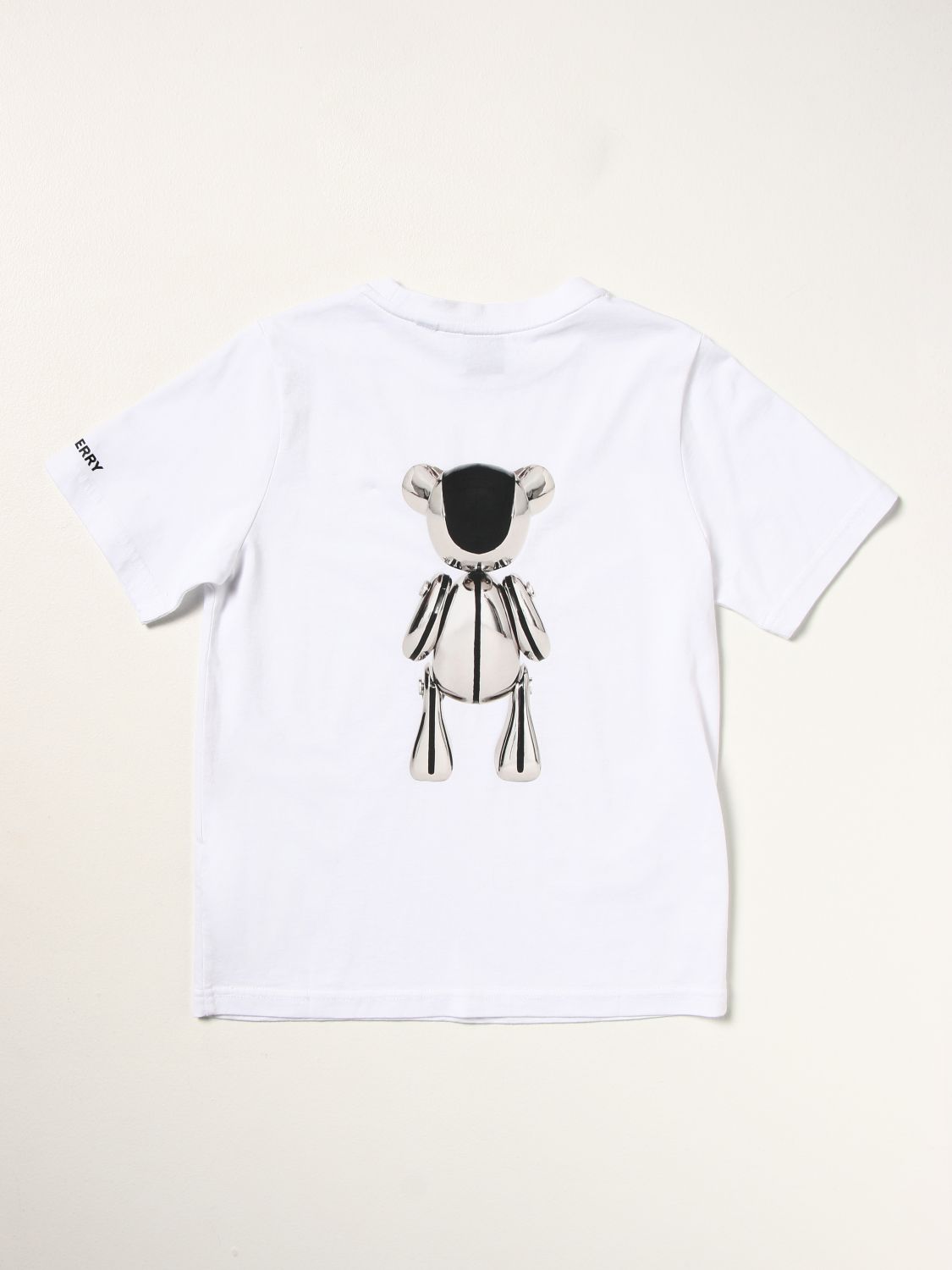 Camiseta Burberry: Camiseta niños Burberry blanco 2