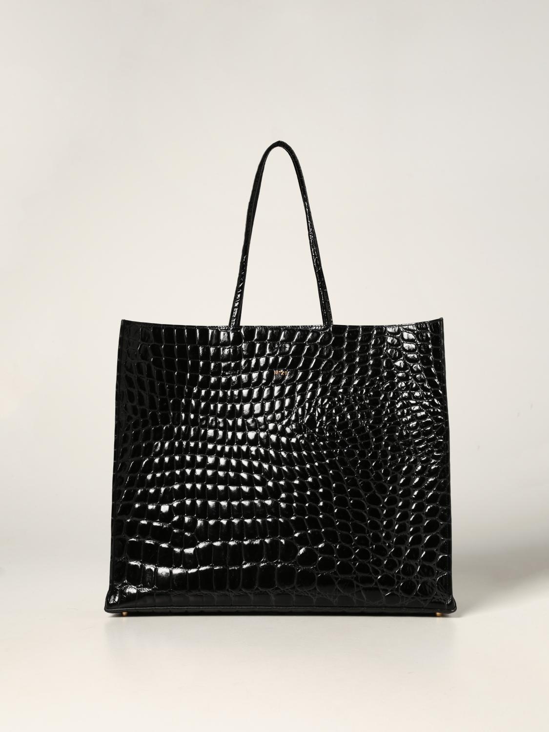 N° 21: tote bags for woman - Black | N° 21 tote bags 0906 COC1 online ...