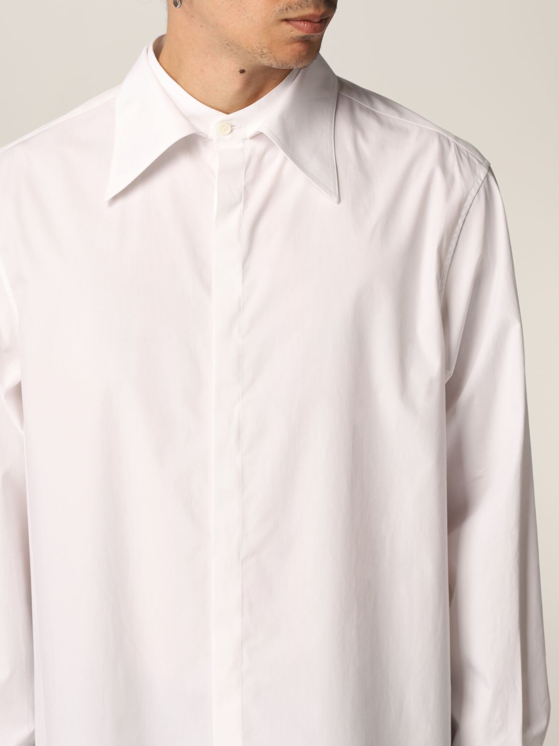 衬衫 Valentino: 衬衫 男士 Valentino 白色 4