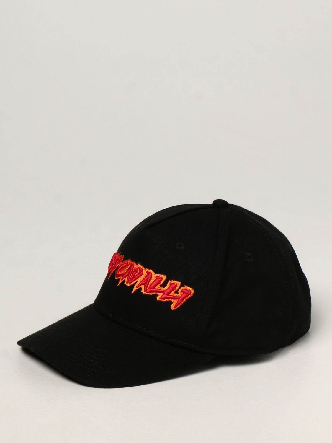 Hat Just Cavalli: Just Cavalli baseball cap with logo black 1