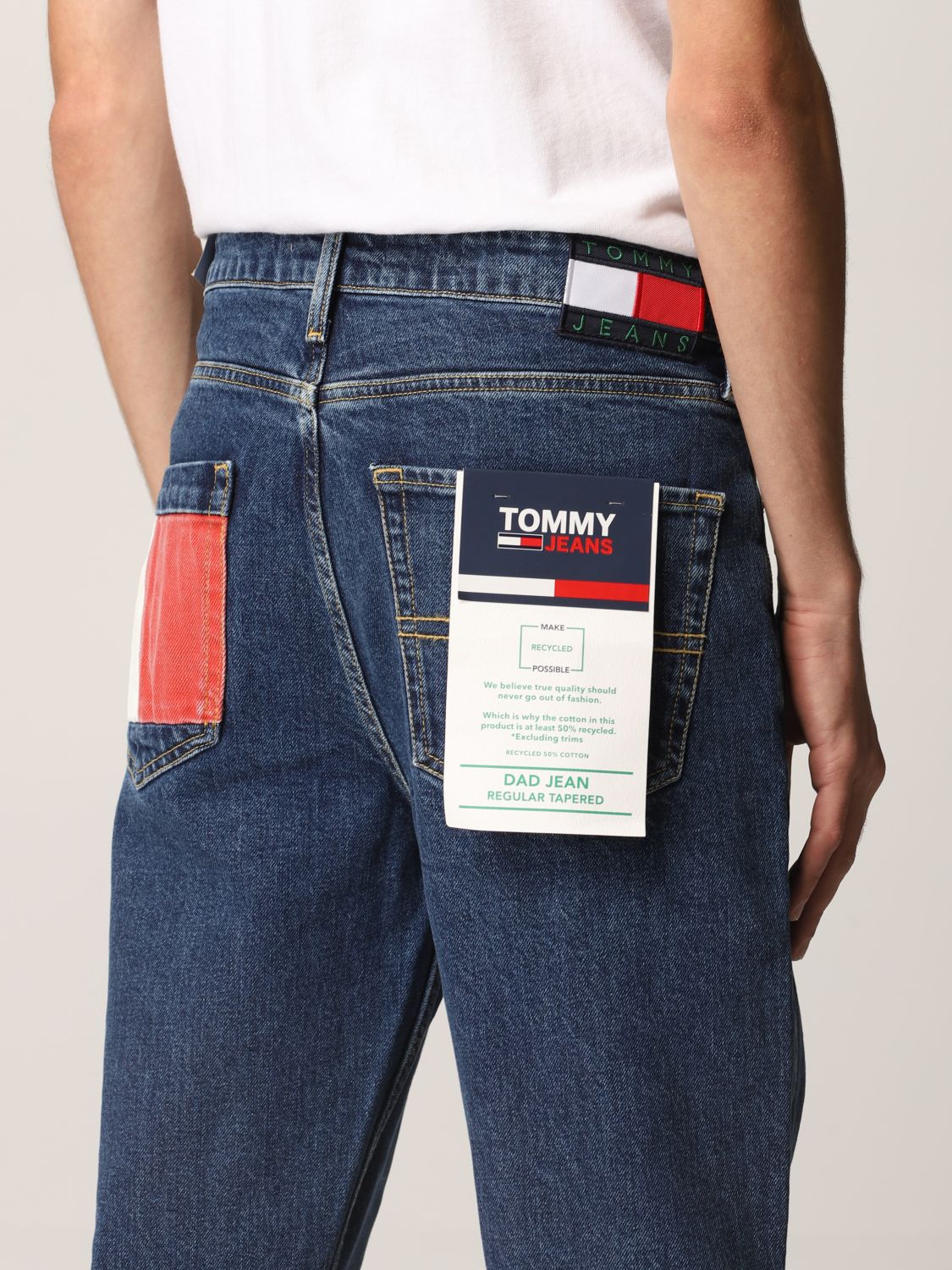 server borst Reductor TOMMY HILFIGER: jeans for men - Denim | Tommy Hilfiger jeans DM0DM11498  online on GIGLIO.COM