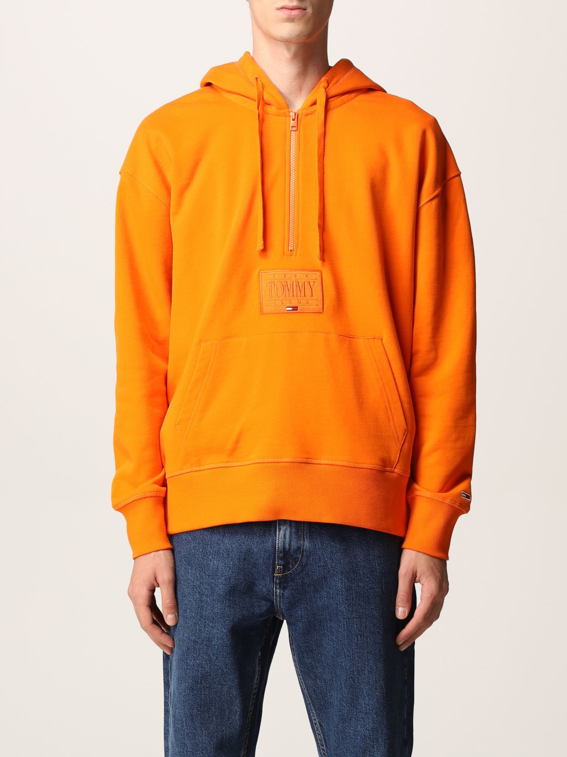 Sweatshirt Tommy Hilfiger: Sweatshirt men Tommy Hilfiger orange 1